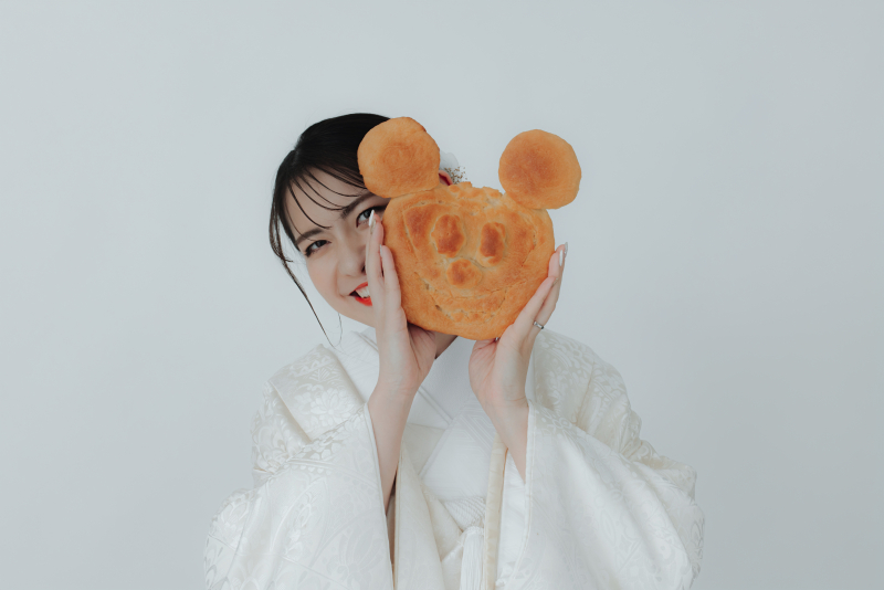 可愛いご新婦様