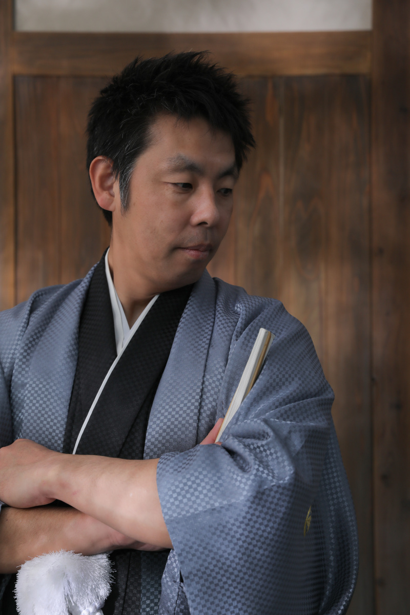 ご新郎様のソロショット。