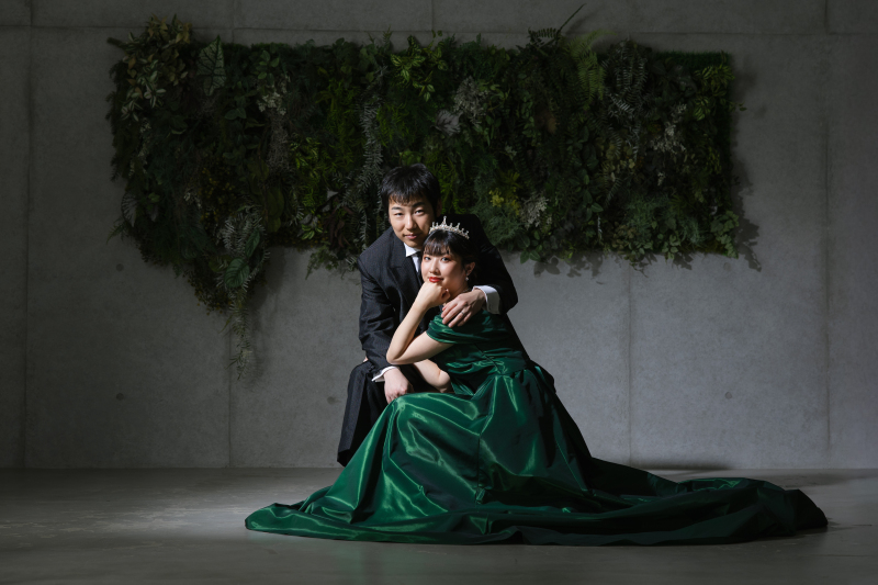 同色背景でも綺麗な仕上がり