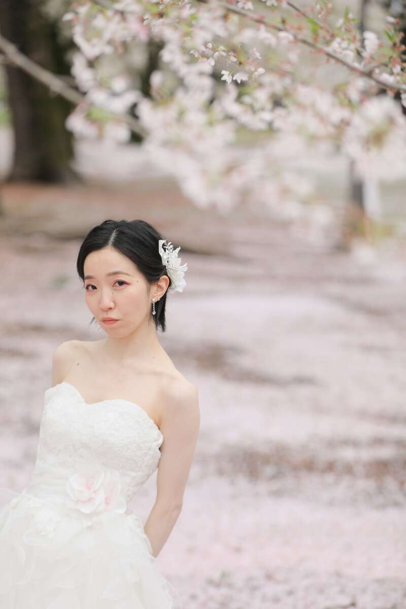 新婦さんソロカット