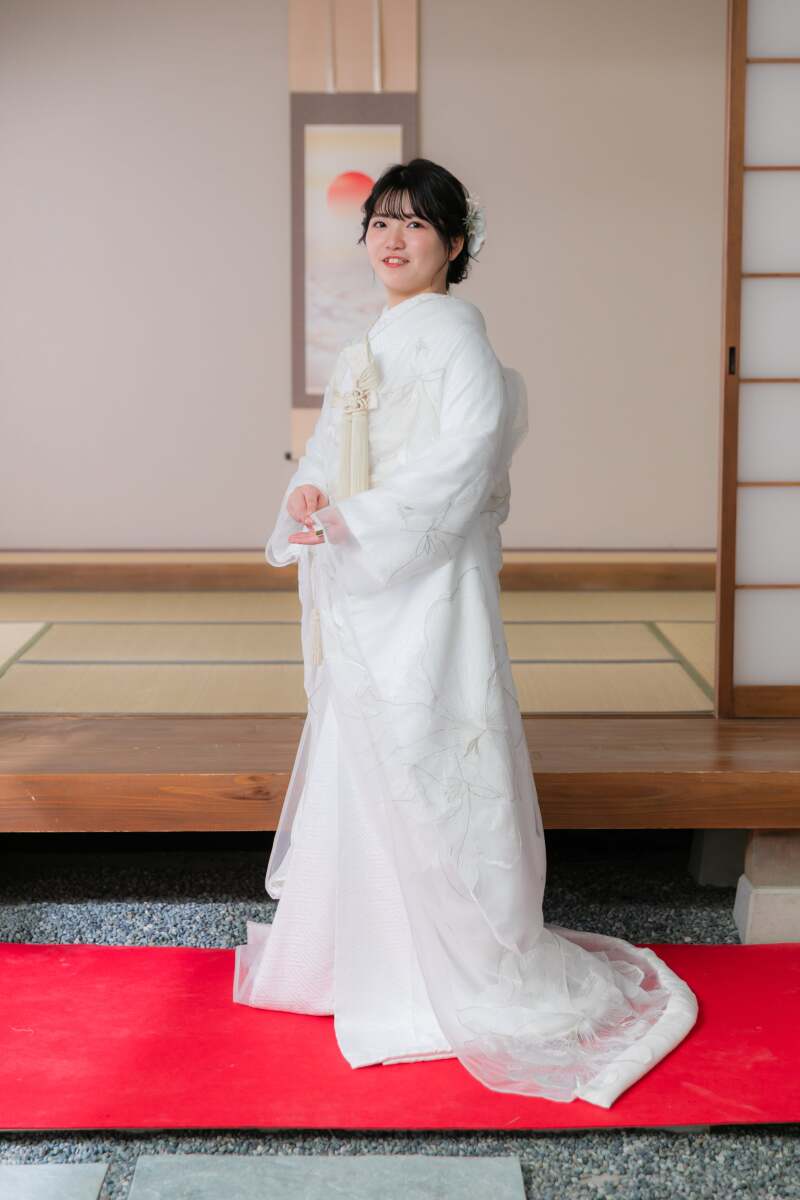 新婦様のソロカット