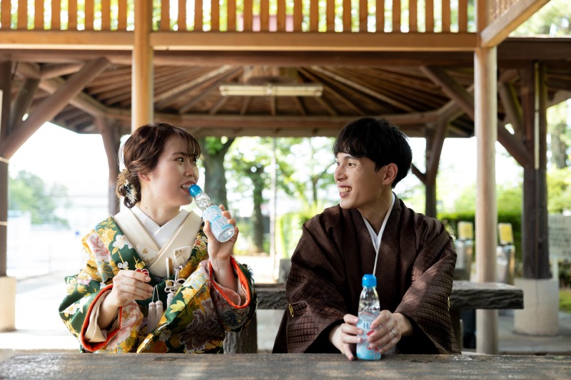 ラムネと一緒に