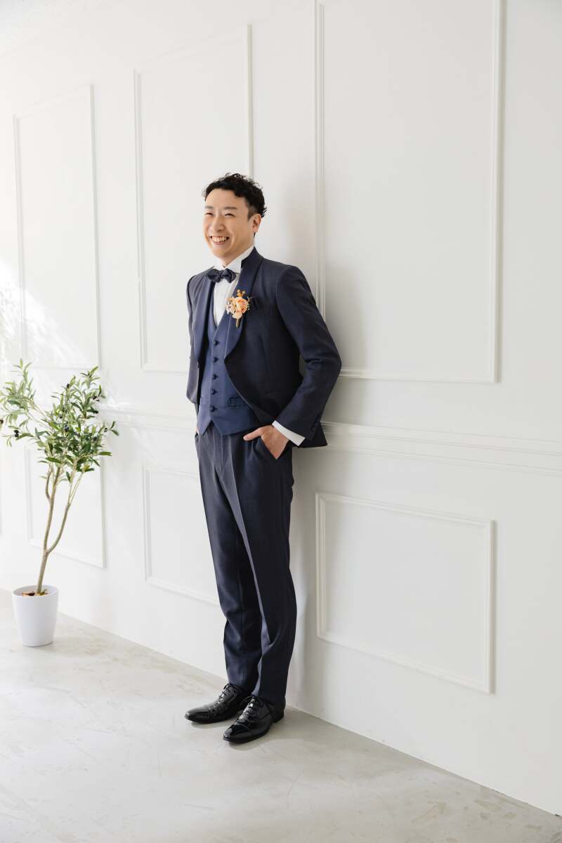 ご新郎様のソロカット