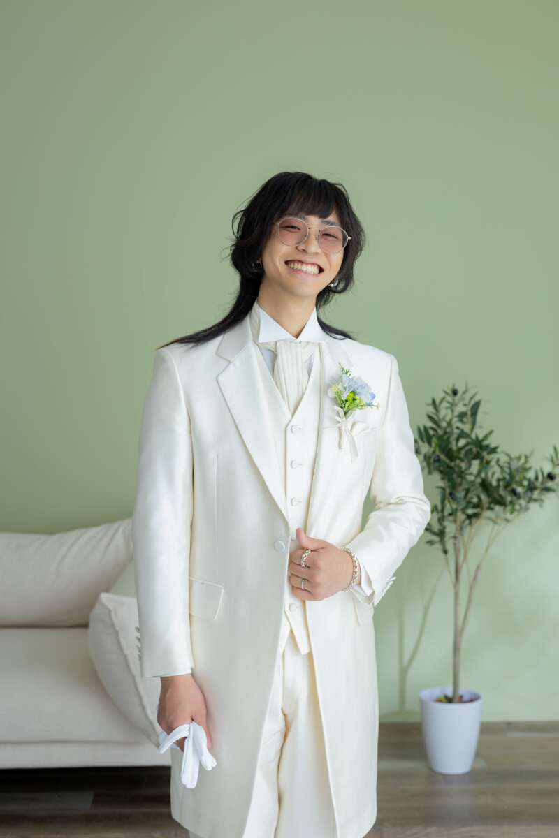 ご新郎様のソロカット