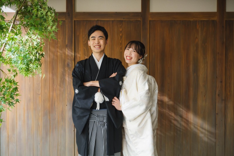 おふたりの空気感を大事に。