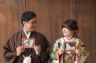 小物を使ってスタジオ撮影