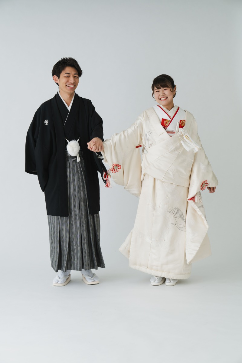 和装スタジオにて