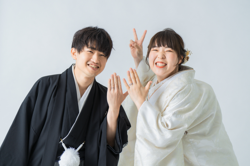 和装スタジオプラスでの撮影