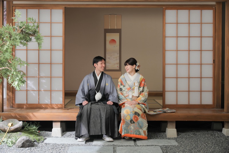 お話ししながら