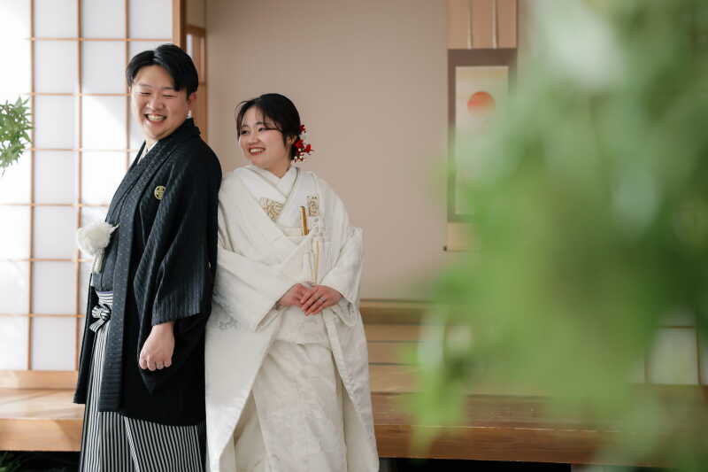 屋内庭園スタジオで快適な撮影！