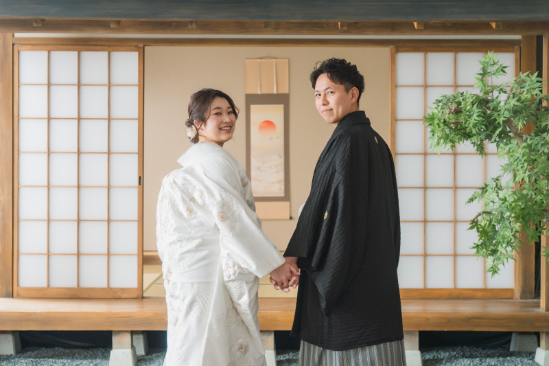 振り返りショット