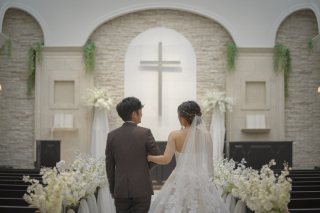 素敵なチャペルでの撮影おすすめです♡
