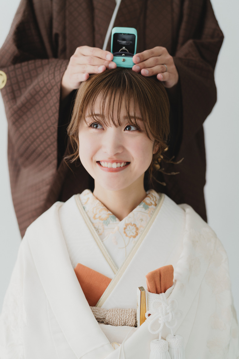 指輪のカットも工夫して