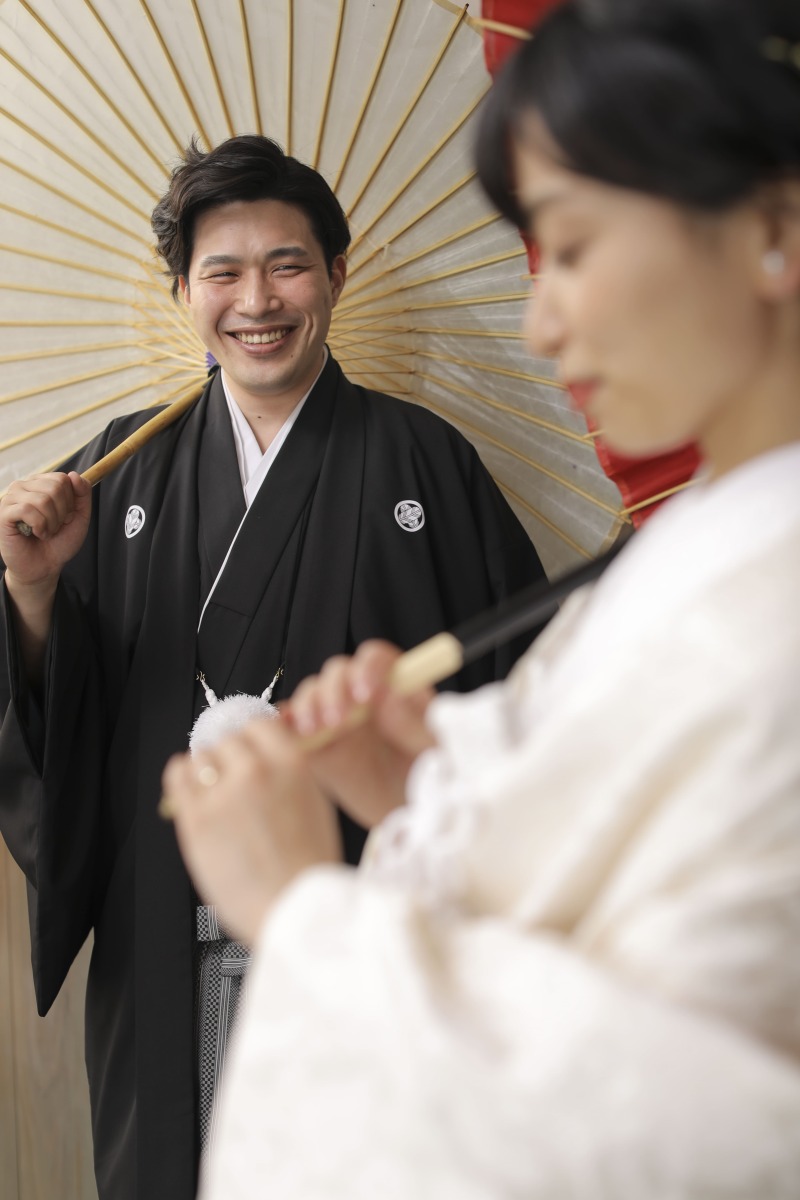 新郎様もうっとり…