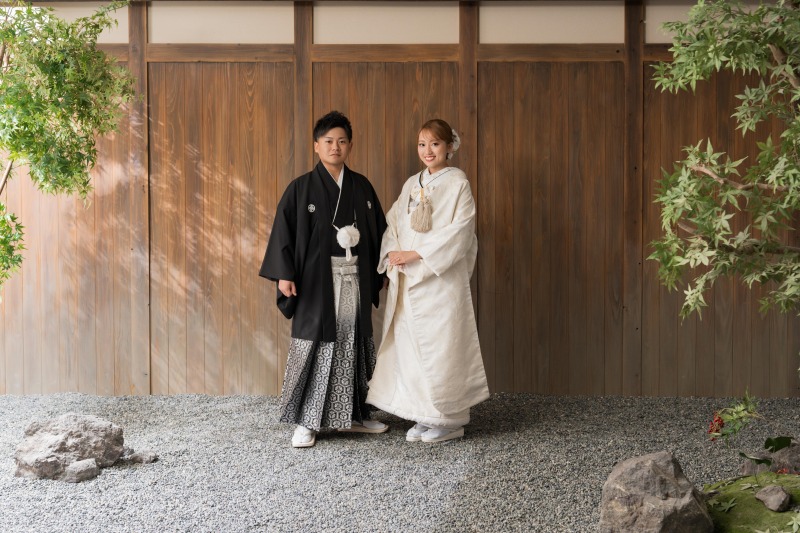 和装での撮影