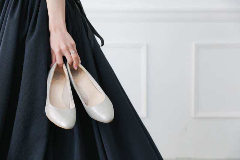 お持ち込みのシューズ