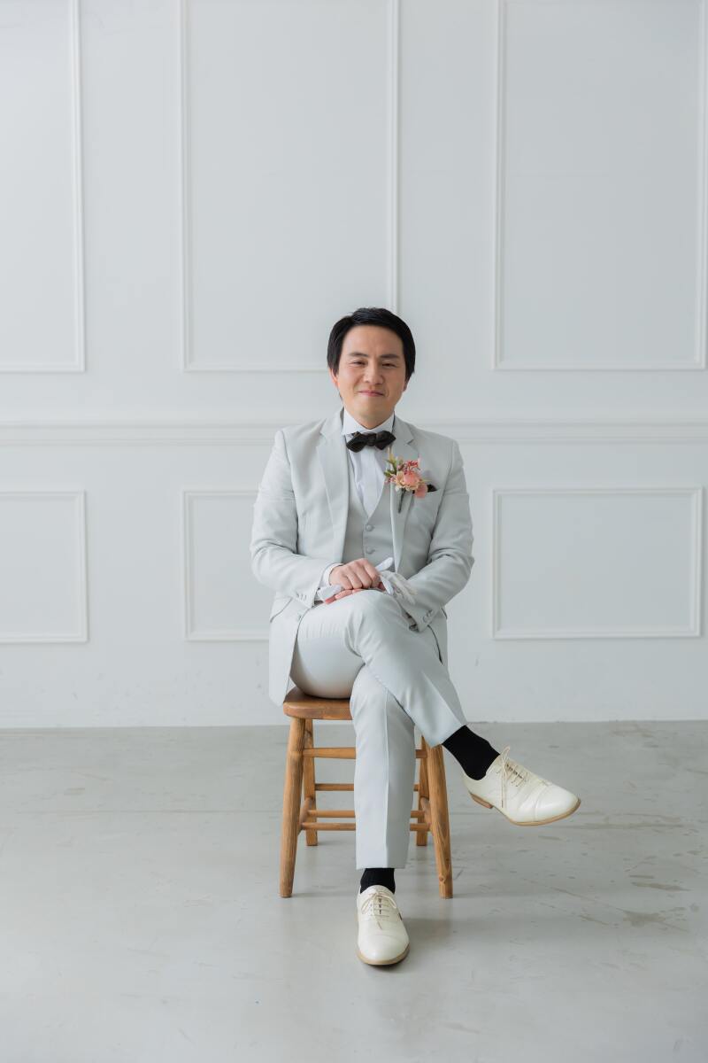 新郎様のソロカット