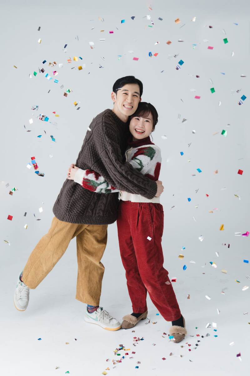 最後は、ぎゅっと！