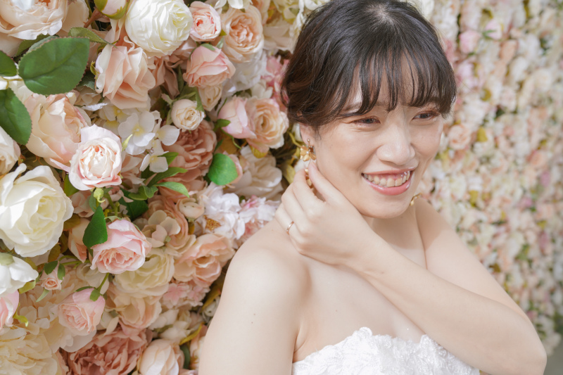 ご新婦様のソロショット