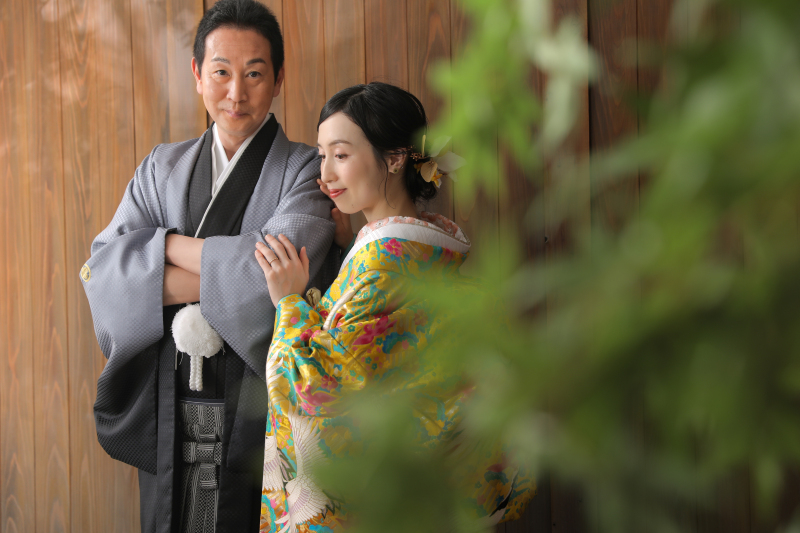 新郎様の表情