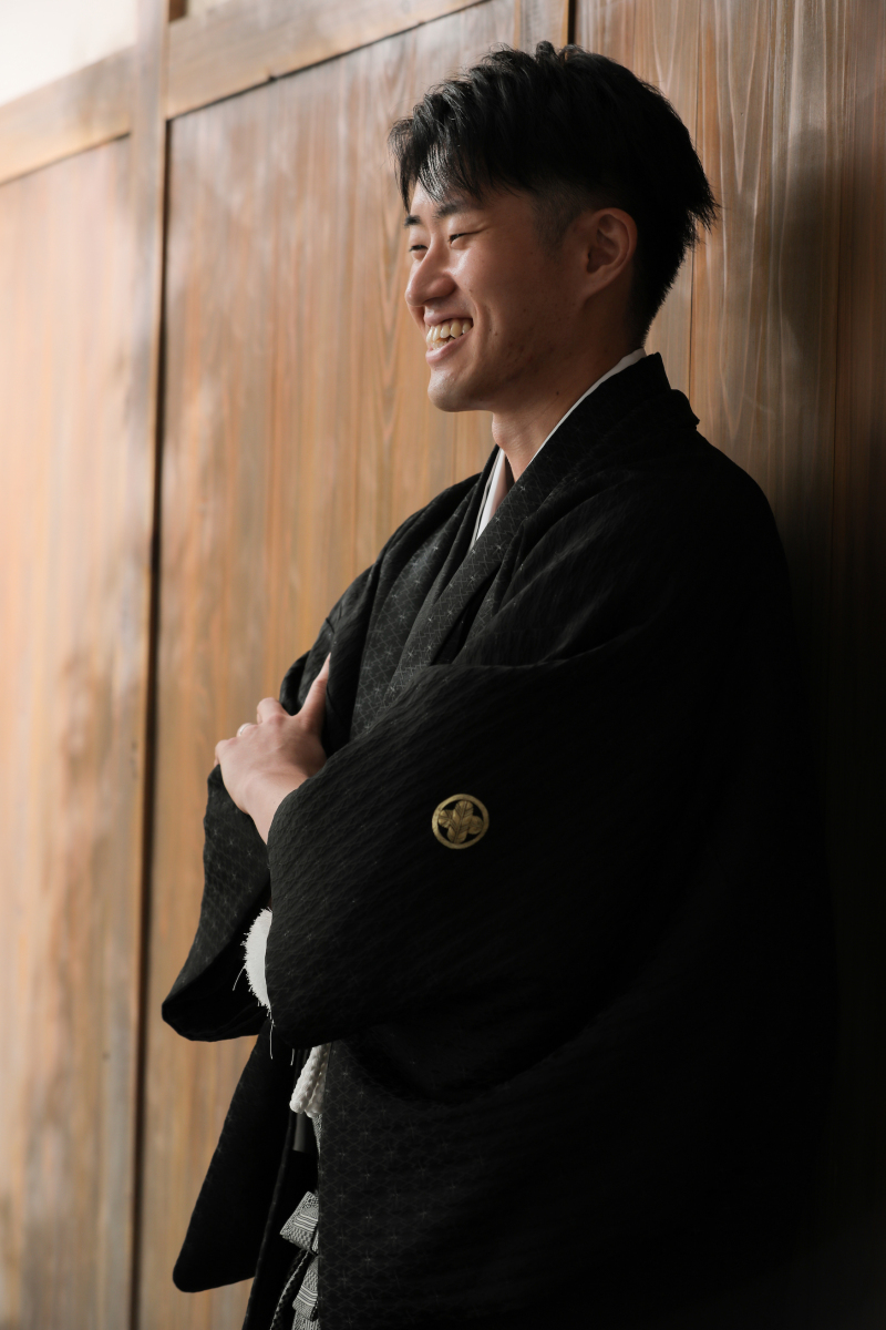 ご新郎様のソロカット