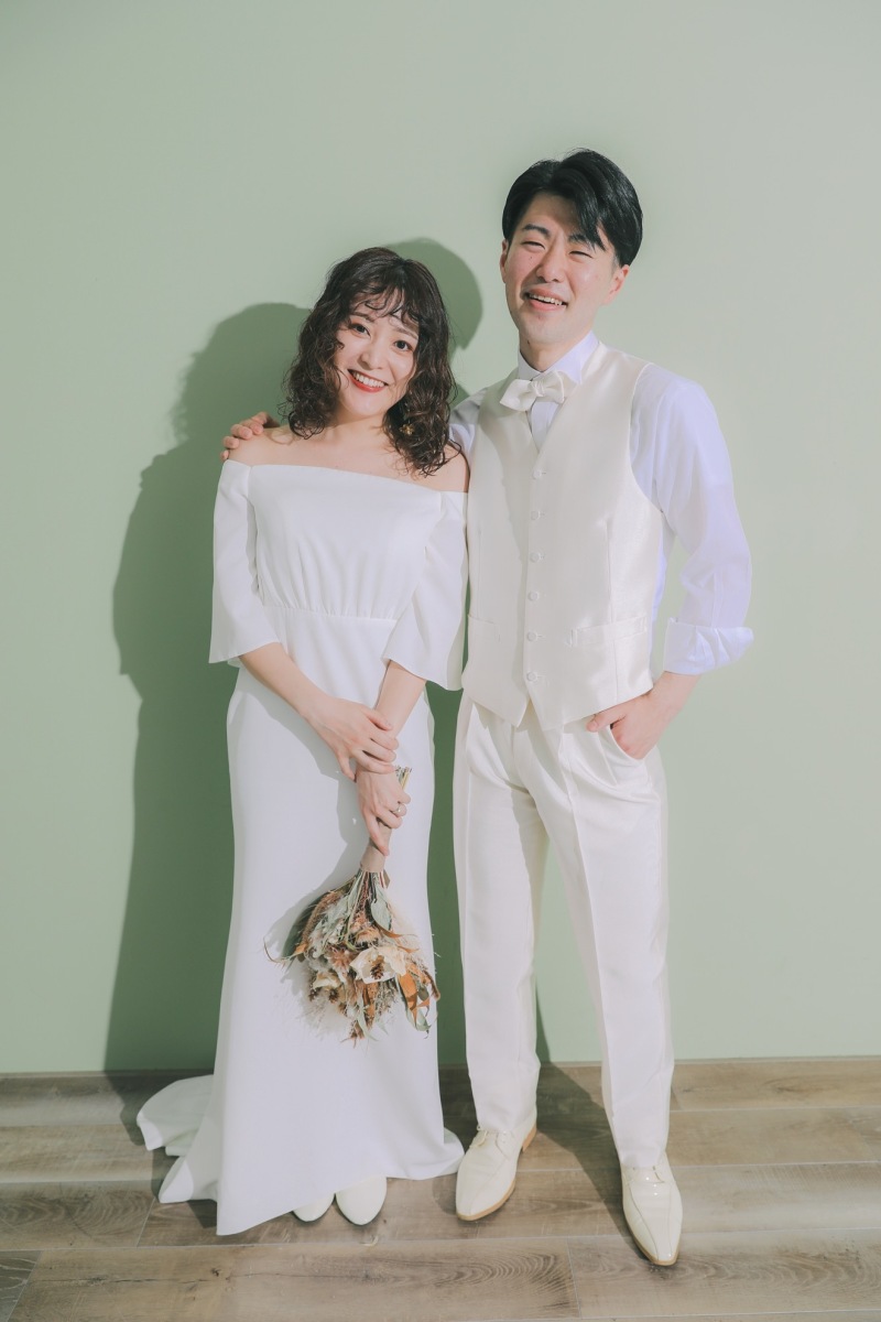 洋装ハウススタジオにて