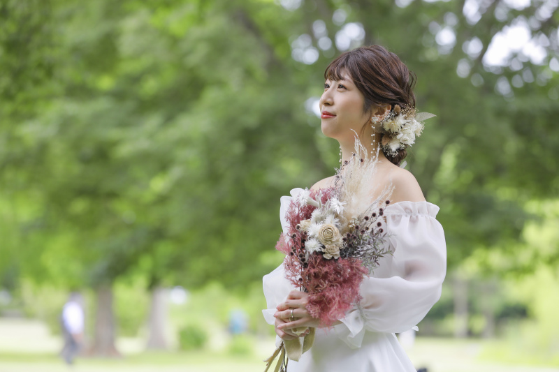 ご新婦様ソロショット！