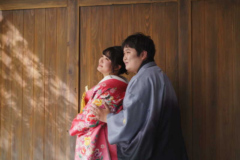 まずは和装から！