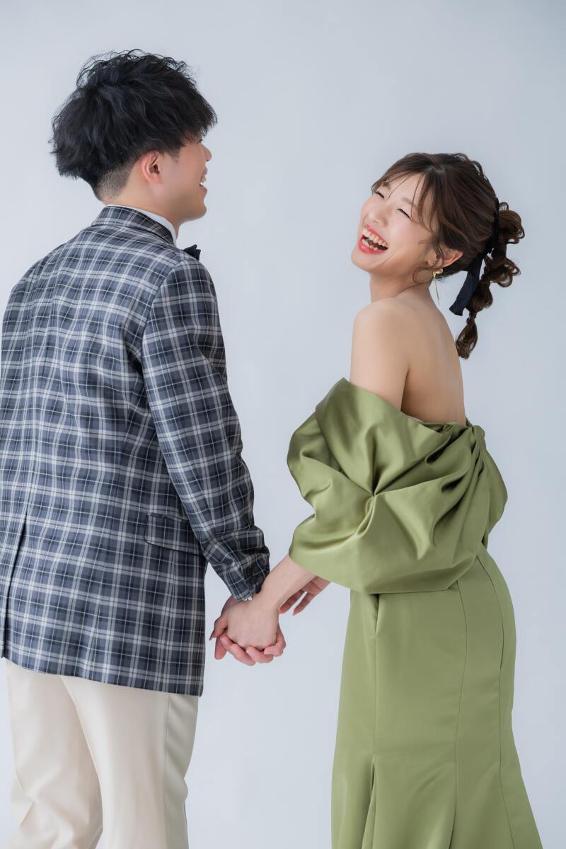 カラードレスに!