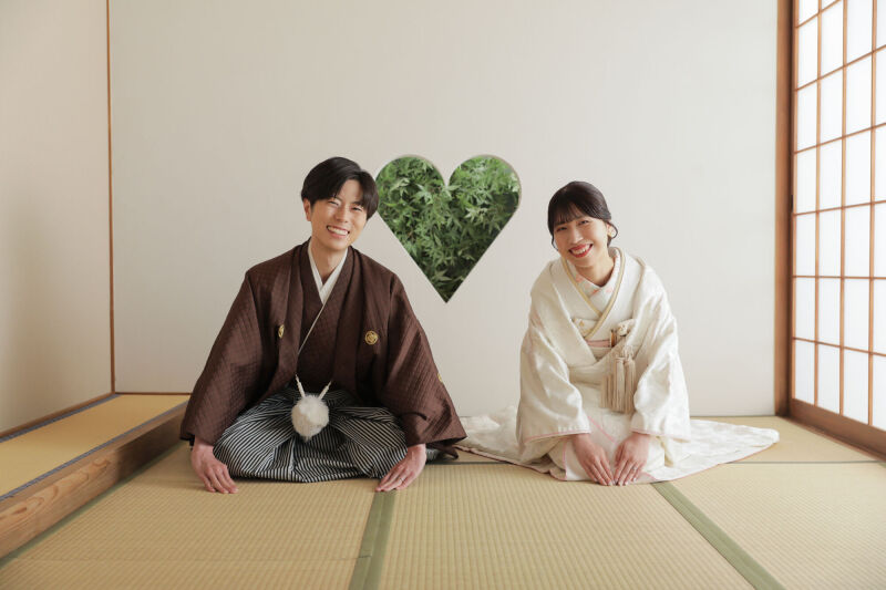 正座ショットで撮影終了!