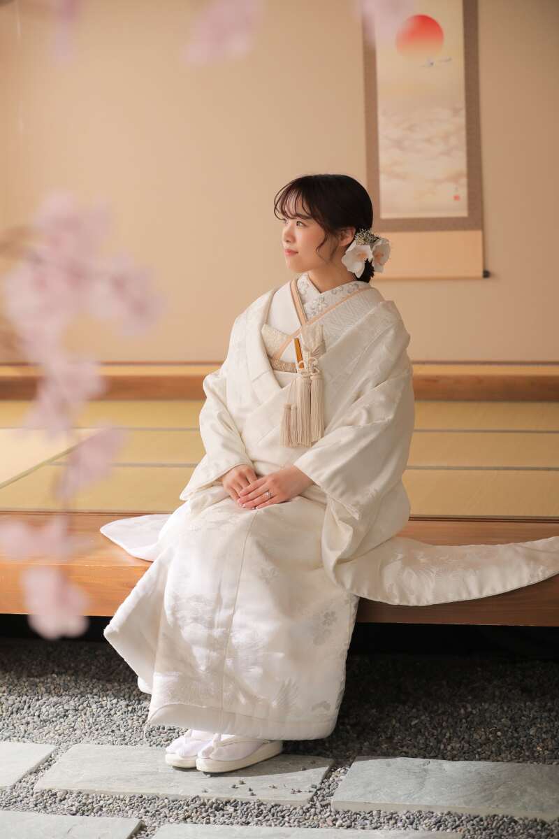 新婦様のソロカット