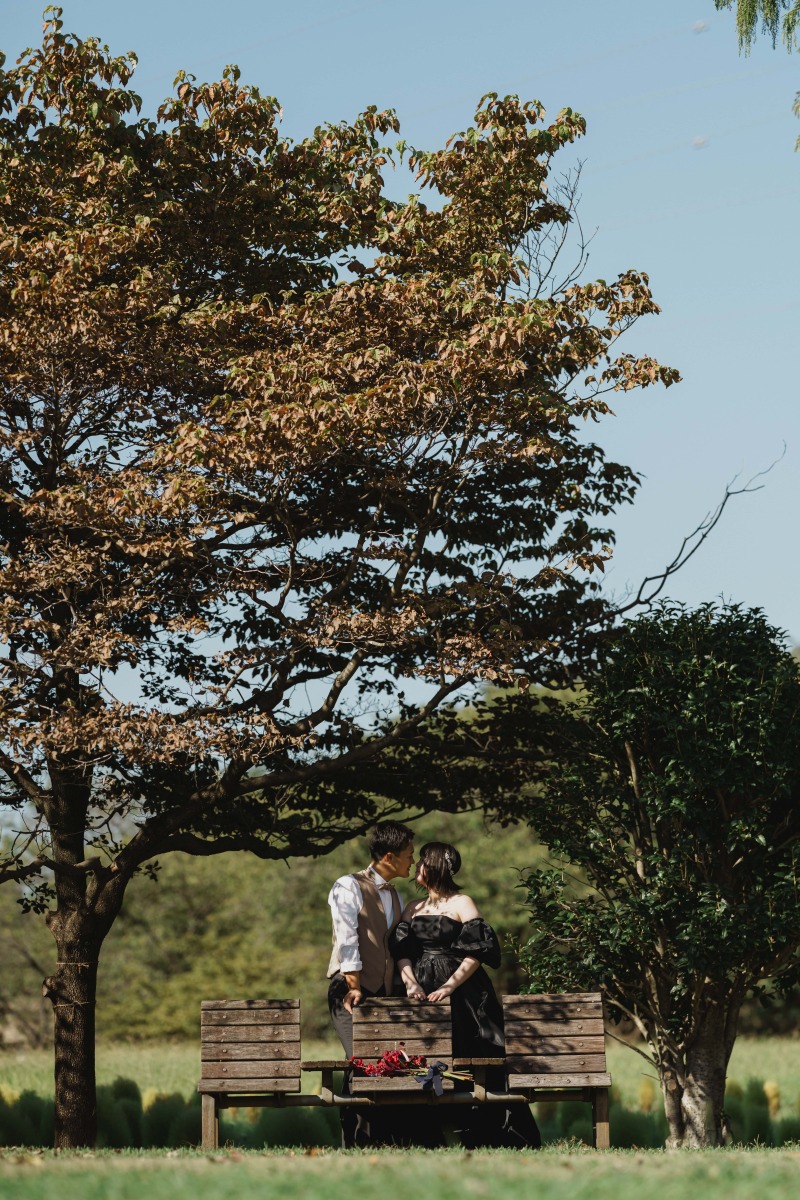 自然に囲まれて