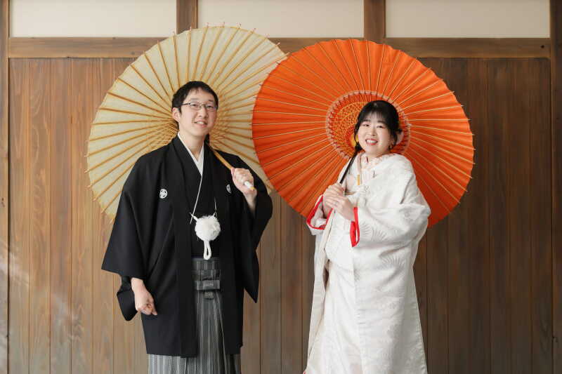 和装でスタート！