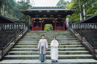 世界遺産で残す結婚写真