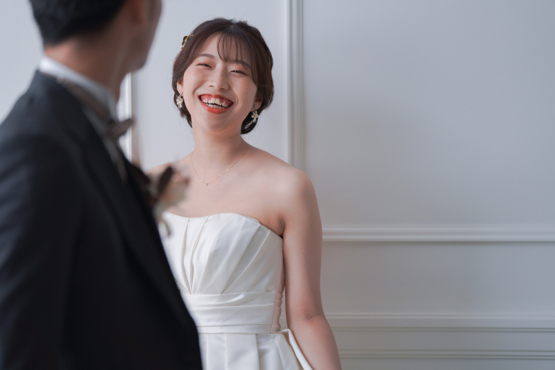 見つめる先には…