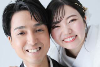 スタジオで色打掛・白無垢2着撮影