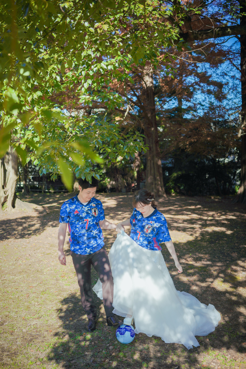 お二人の趣味のものと一緒に