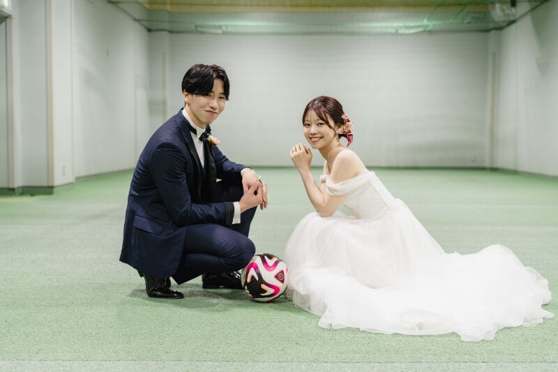 サッカーボールとも
