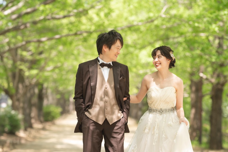 お二人の笑顔が素敵!