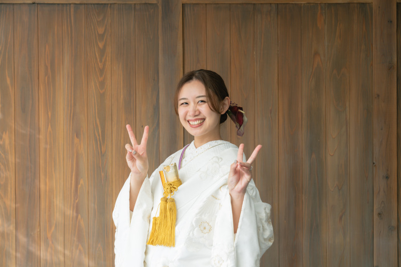 ご新婦様のソロショット