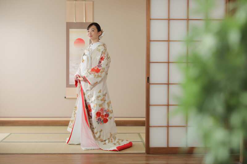 新婦様のソロカット