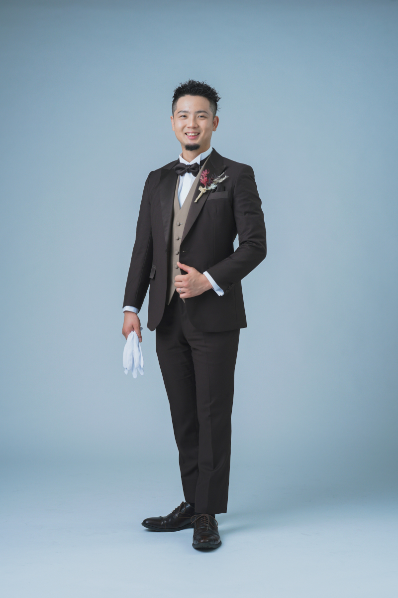 ご新郎様のソロカット1