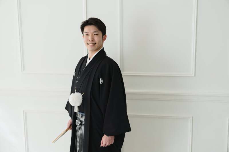 新郎様のソロカット