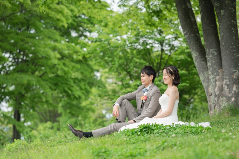 今の時期は緑が鮮やか!