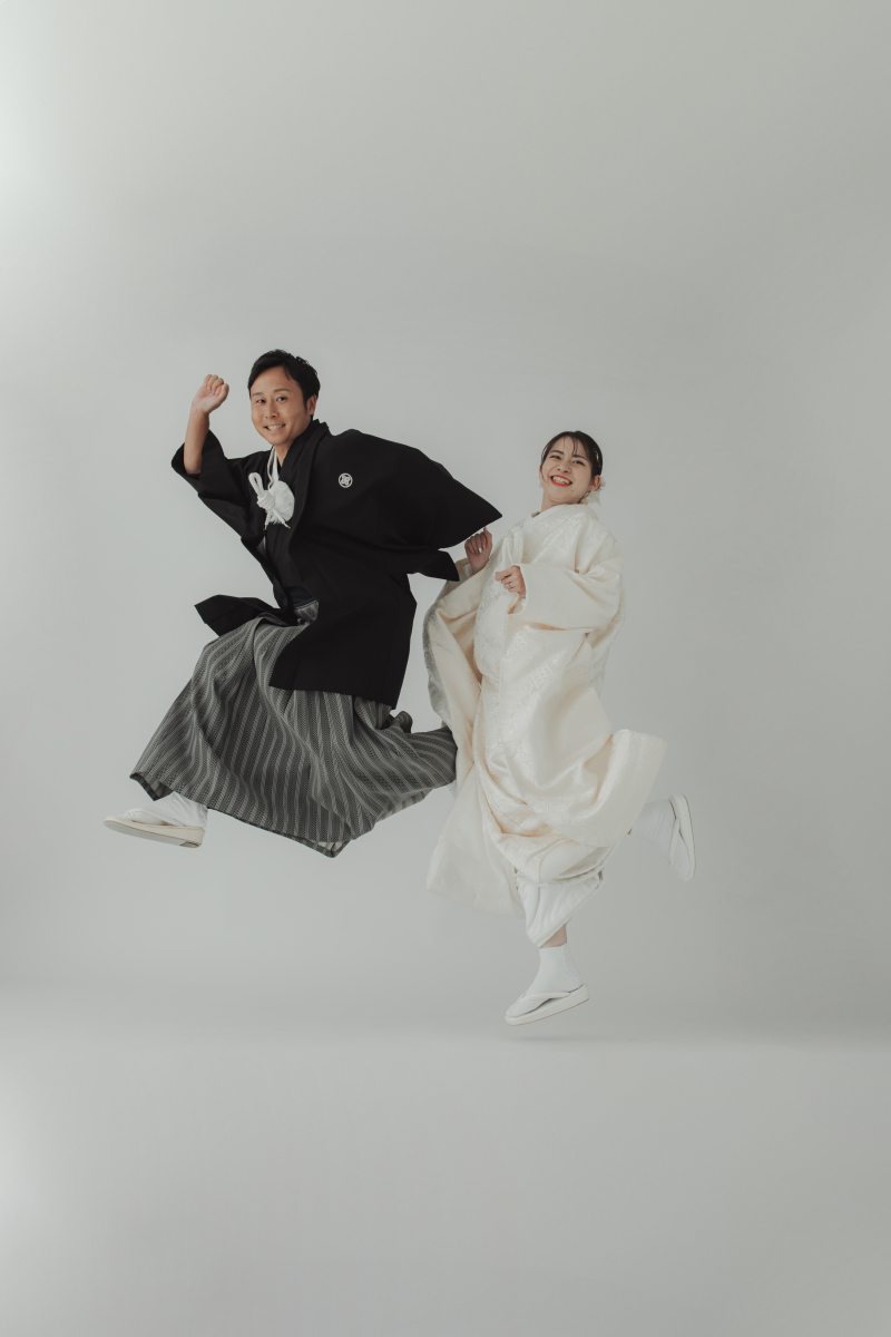 最後は大ジャンプ!