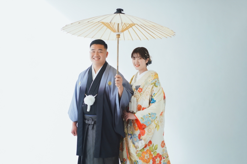 番傘も使って。