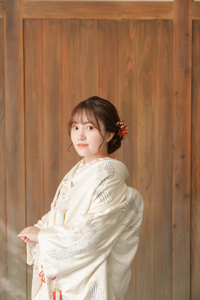 新婦さんソロカット!