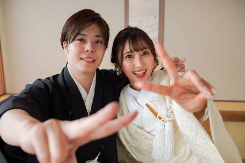 最後はラフにピースで！！