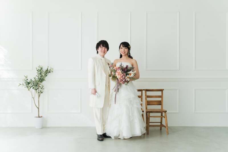 フォーマルな立ち姿