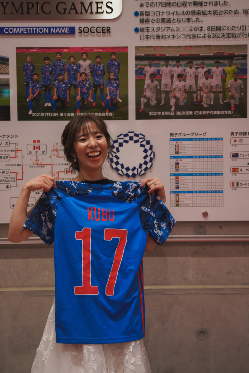 日本代表選手のユニフォームと